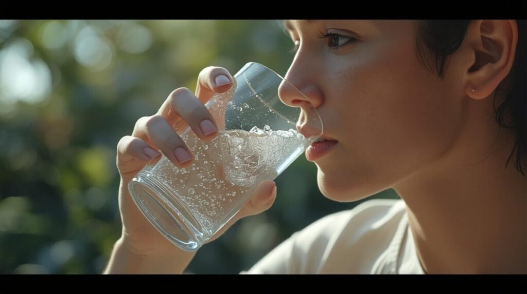 Quanto de água devemos beber por dia
