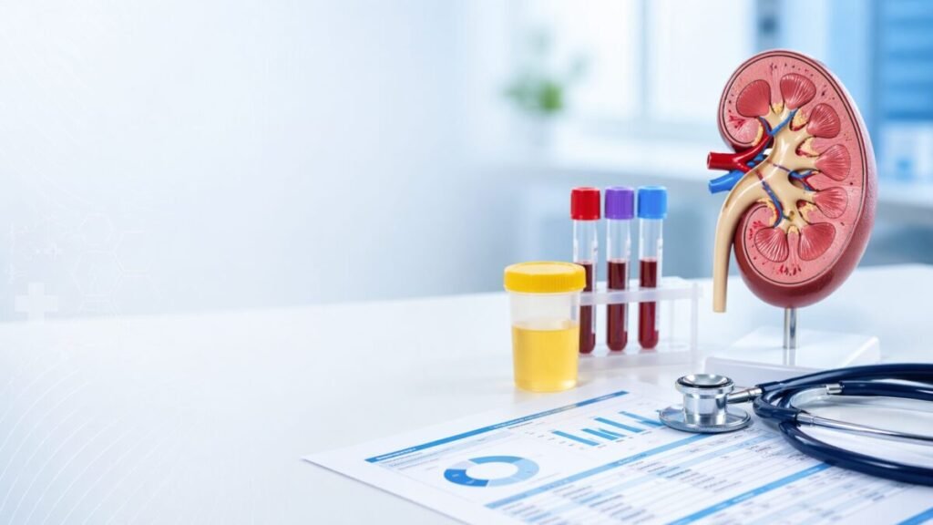 Exames para avaliar a saúde dos rins em consulta médica